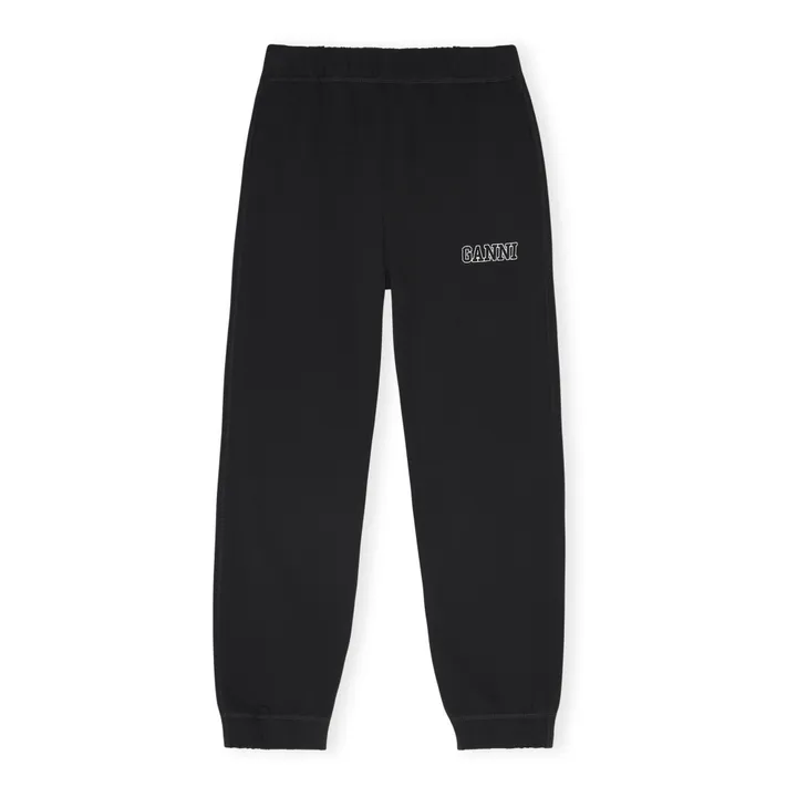 Ganni Jogger Isoli Software Coton Bio | Noir