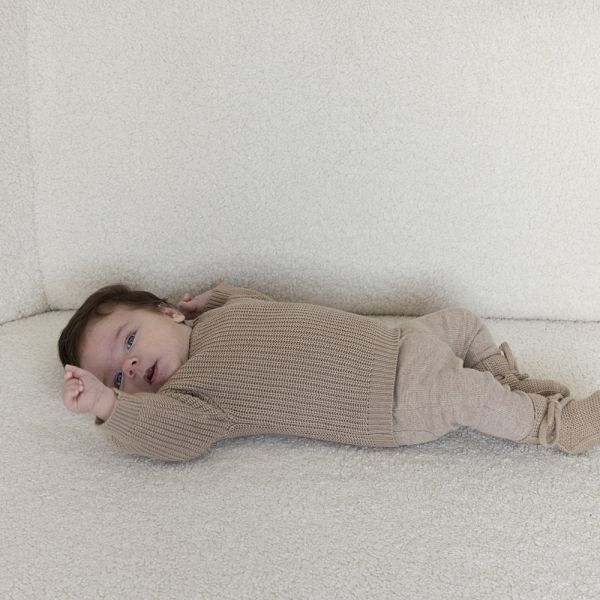 Feetje The Magic is in You Rib Broek - Taupe Melange