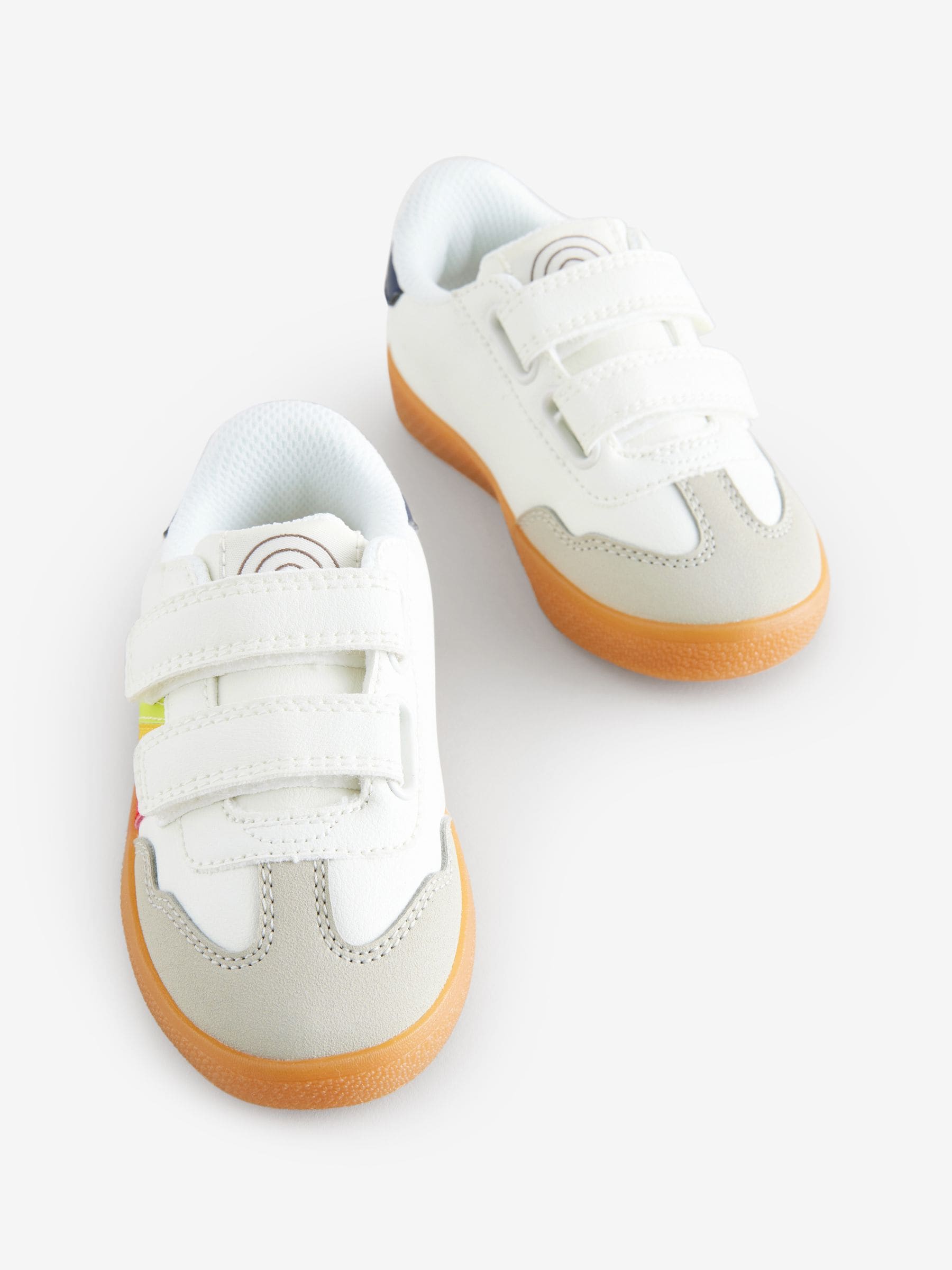 Little Bird by Jools Oliver Gum Sole sneakers met regenboogstrepen