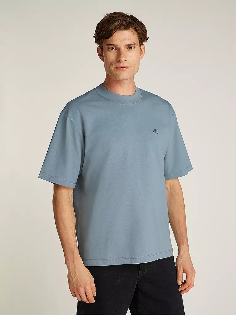 CALVIN KLEIN JEANS T-Shirt hellgrau