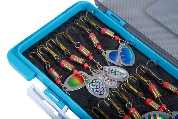 Boîte avec assortiment de cuillères Fish4All Spinner Box 6cm (3.7g) (12pcs)