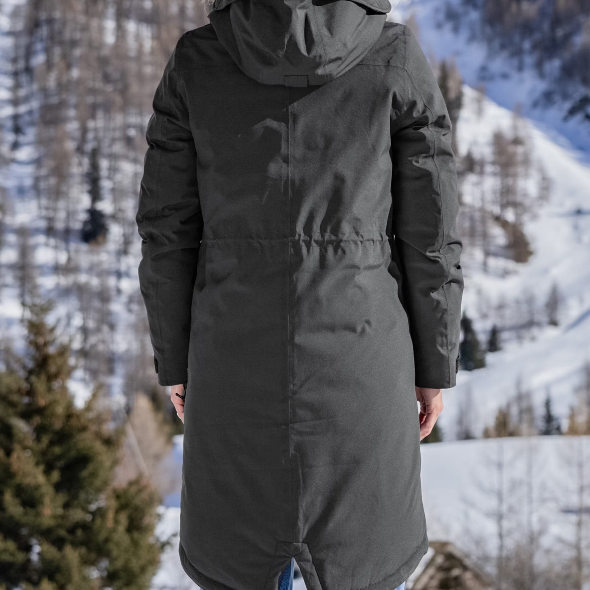Frauen Winterjacke Asmara black