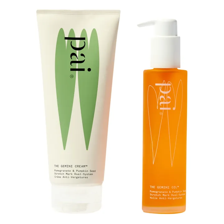 Pai Skincare Duo anti-Vergetures the Gemini, Grenade et Graines de Citrouille