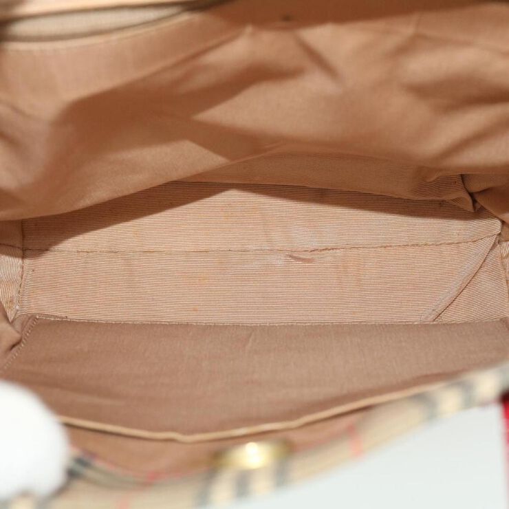 Burberry Vintage Burberry Shoulder Bag Red