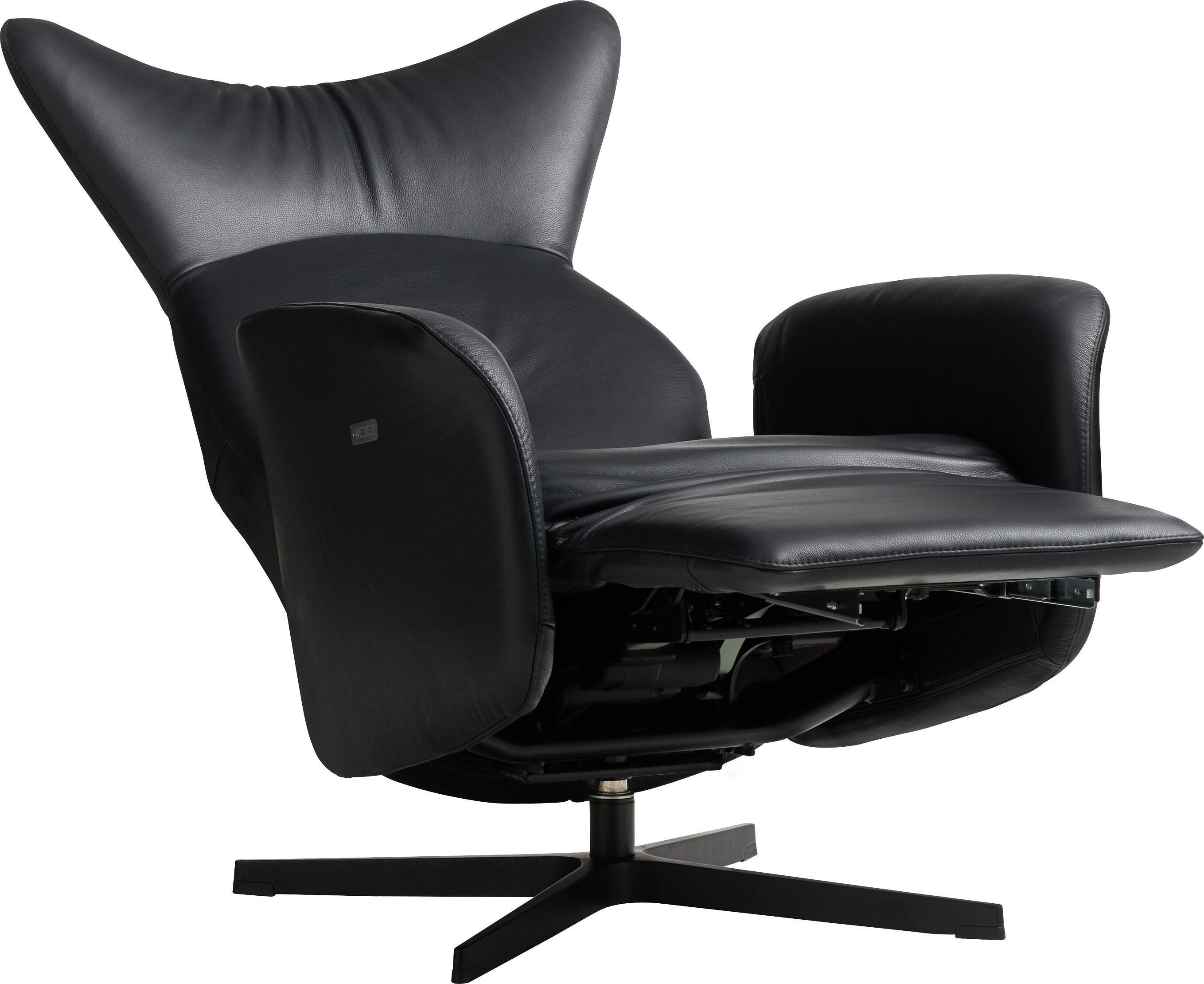 ASCAN Relaxsessel - Schwarz / B: 76.0 cm x T: 78.0 cm x H: 114.0 cm