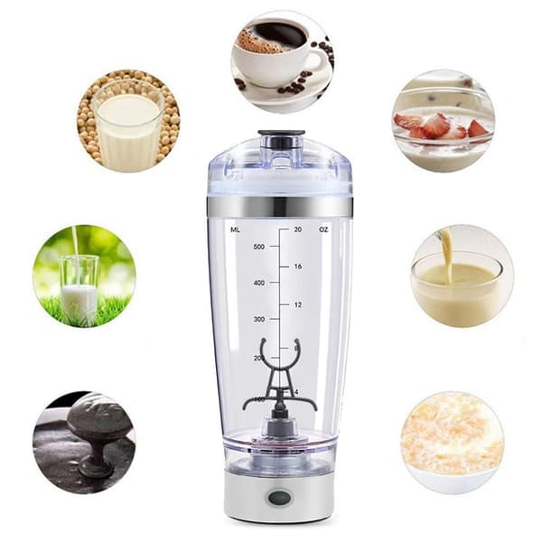 Protein Shaker / Elektrisk Mikser - 500 ml