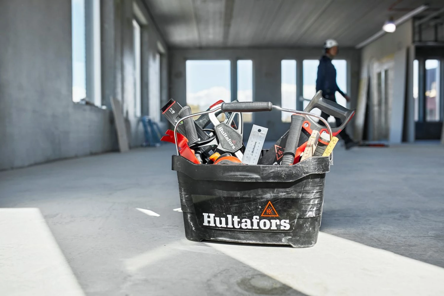 Hultafors TB-15 Tool Bucket Gereedschapsemmer - 15L - Zwart