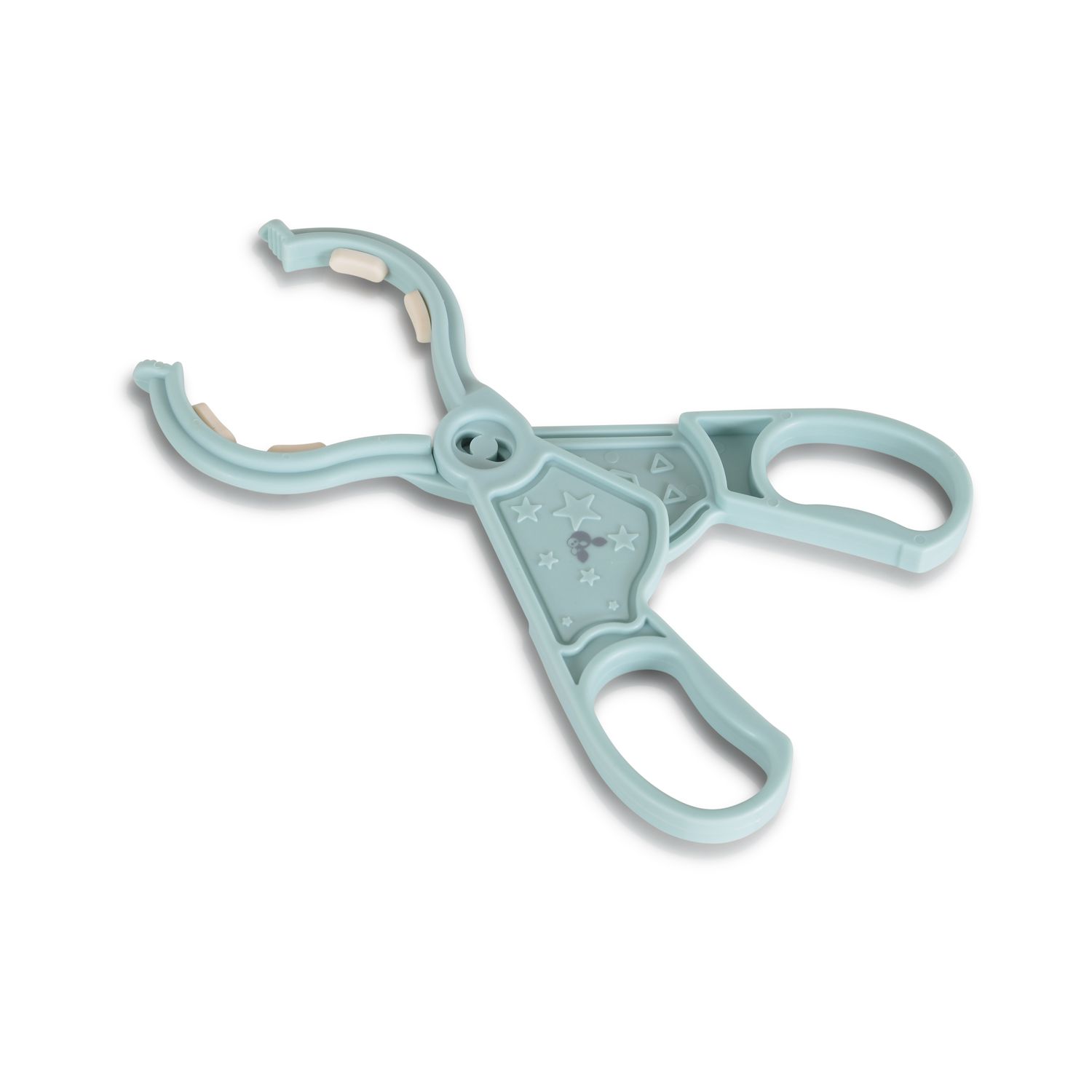 Cangaroo Babyflaschenreinigungsbürsten-Set 4-teilig, 2 Bürsten, Strohhalmbürste blau