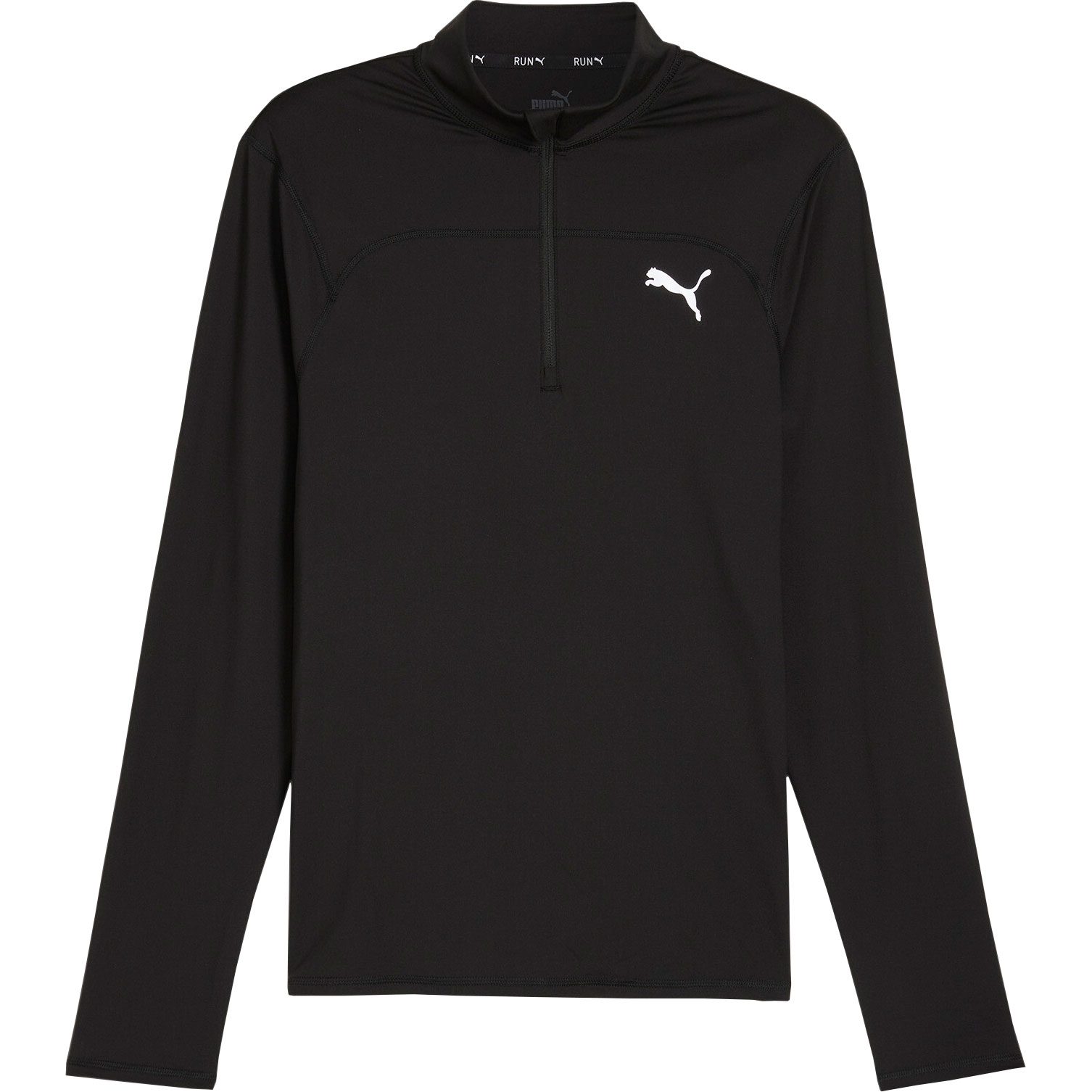 Puma Run Cloudspun 1/4 Zip Longsleeve Herren puma black