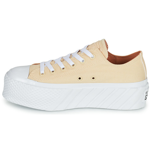 Converse - CHUCK TAYLOR ALL STAR LIFT 2X HYBRID SHINE OX - Jaune