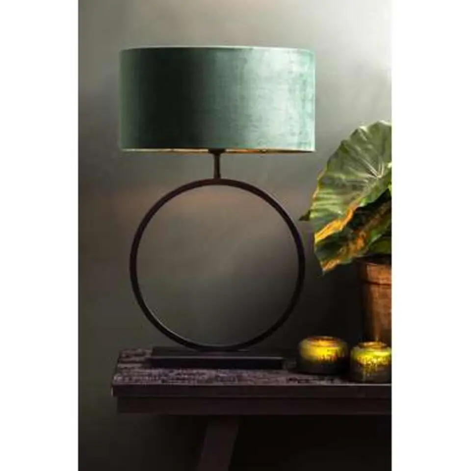 Lampvoet 50x15x59 cm LIVA mat zwart