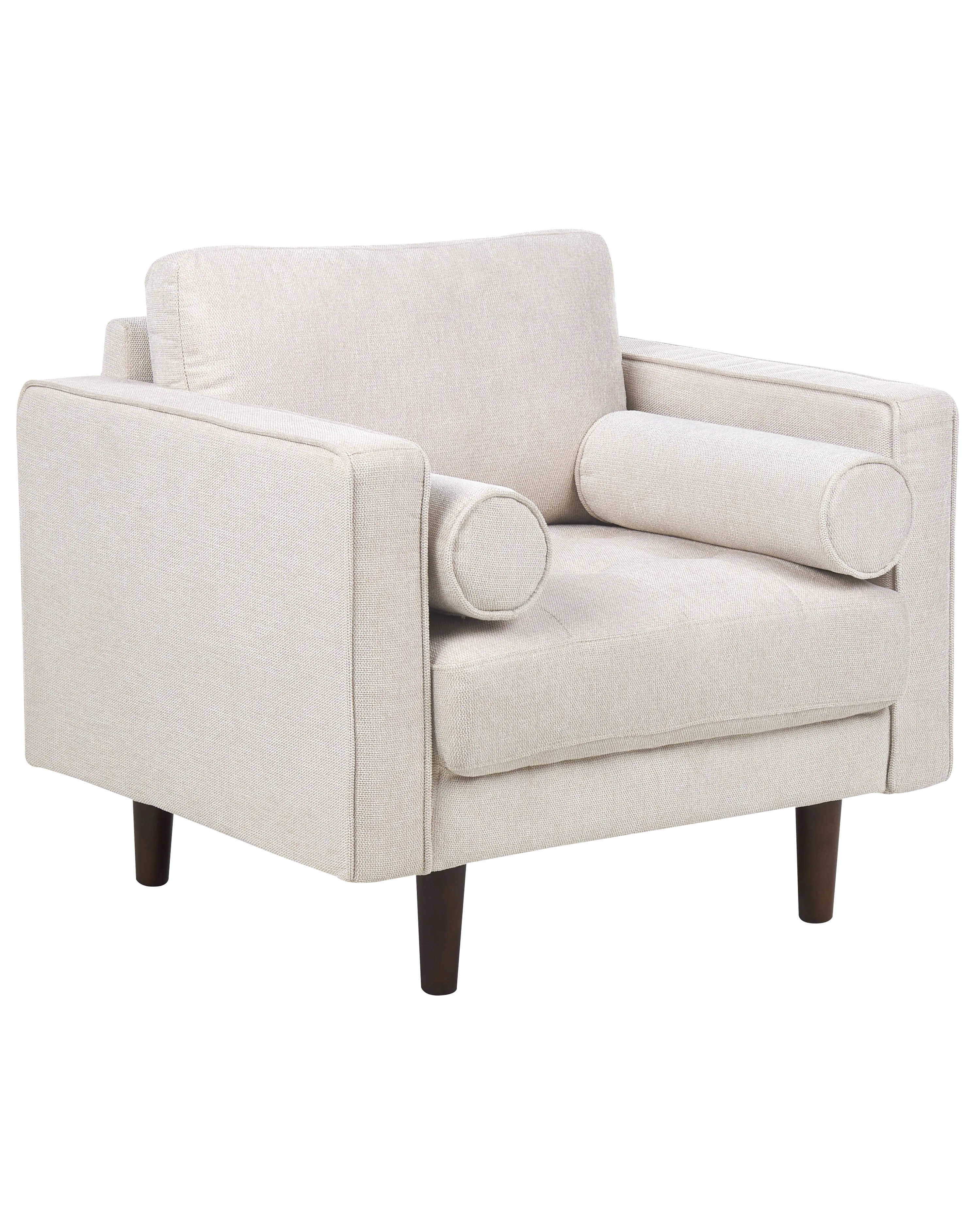 Fauteuil NURMO Stof Lichtbeige