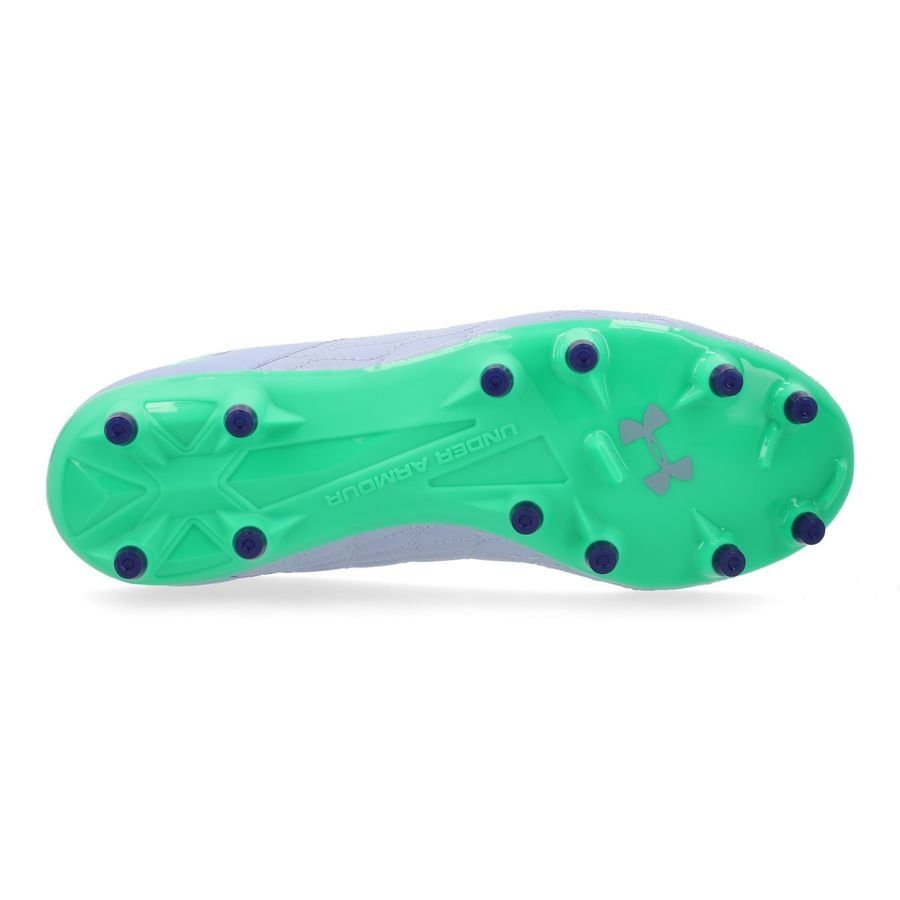 Under Armour Magnetico Select 3.0 FG - Violet/Vert Enfant