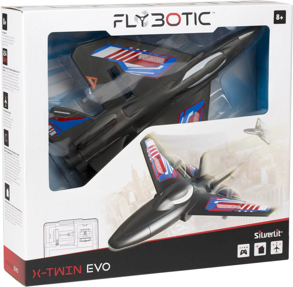 FLYBOTIC - AVION TELECOMMANDE - X-TWIN