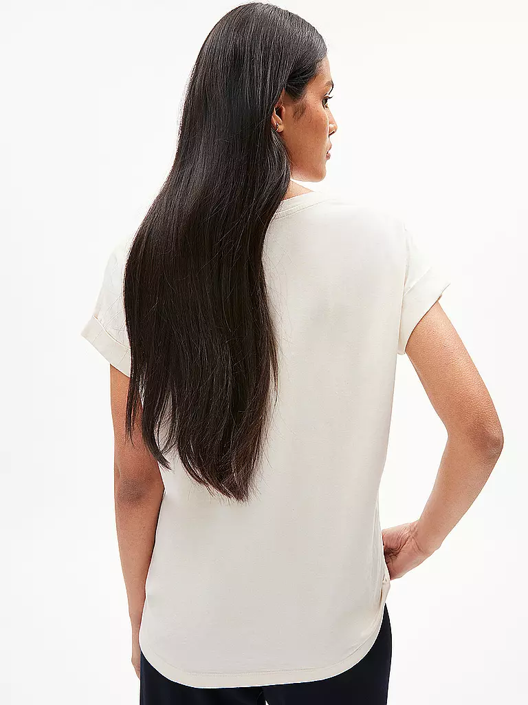 ARMEDANGELS T-Shirt IDAARA creme