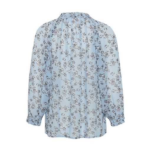 Part Two ElsiaPW Bluse, Faded Denim Scattered Flower, 40