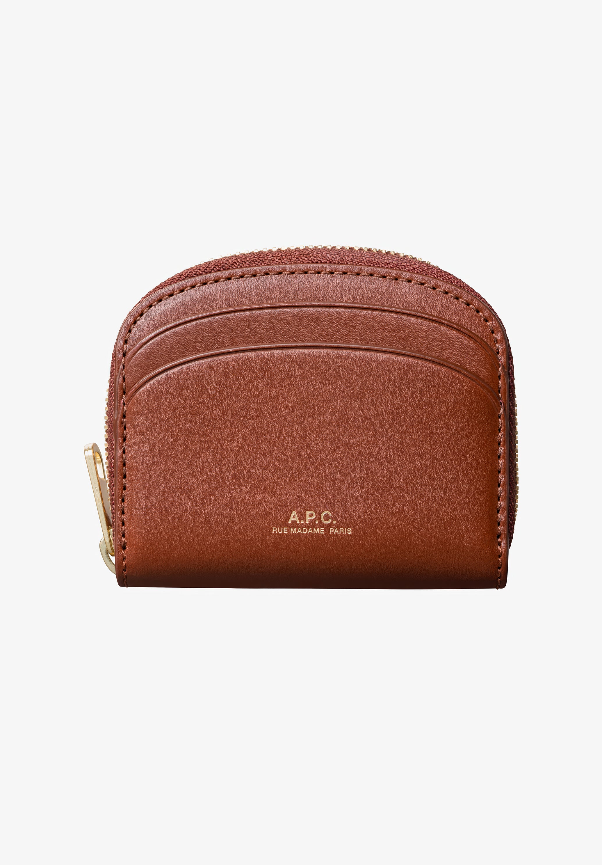 Compact Demi-Lune Mini - Noisette