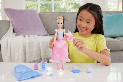 Disney Princess 2-i-1 Dukke Askepott