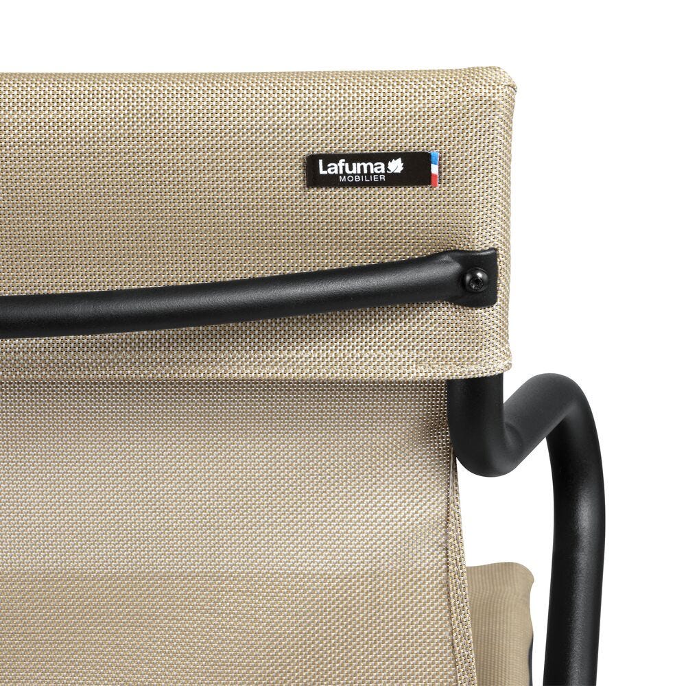 Mittelhoher Sessel mit Großem Sitzkomfort Horizon Middle Batyline® Duo Braun Noisette-Noir