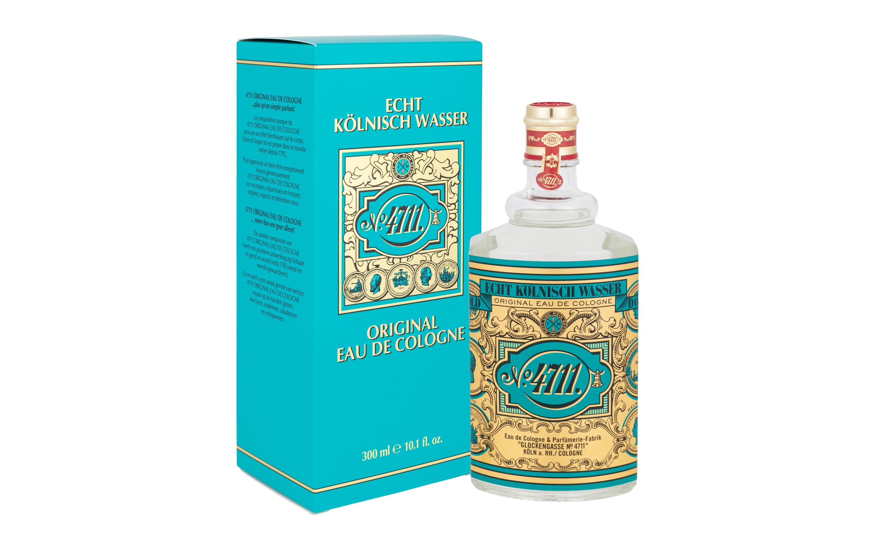 Eau de Cologne 4711 Original 300 mlUnisex- Parfüm mit beruhigenden Noten aus Zitrone und Lavendel