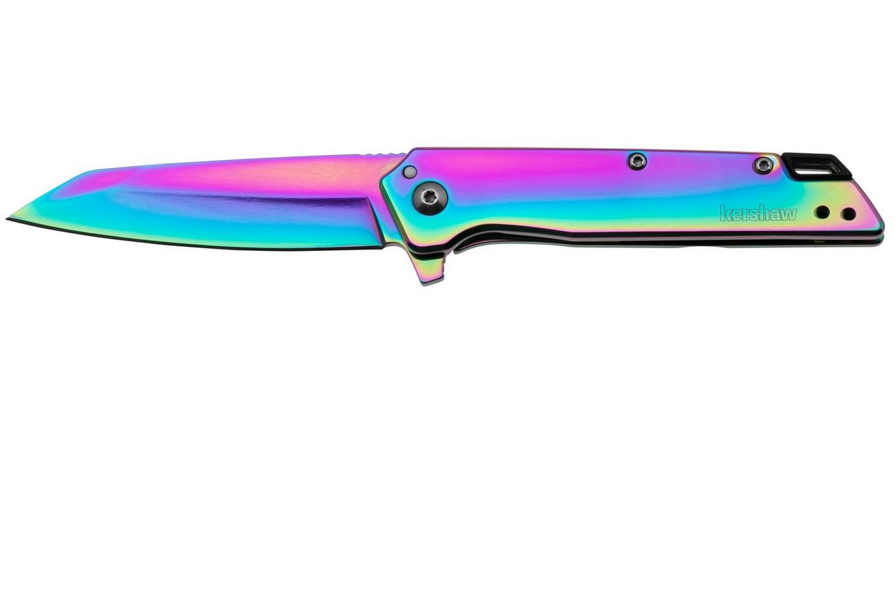 Kershaw Misdirect Rainbow 1365RBW, 4Cr14, Stainless Steel, zakmes