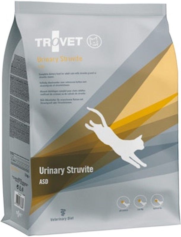 TROVET - Urinary Struvite ASD - Dieetvoeding - Kat - Struvietaandoeningen