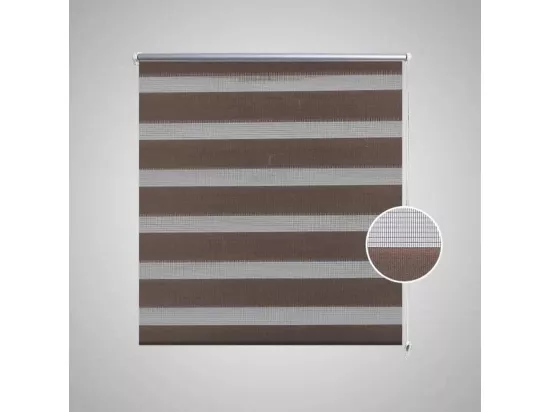 Store enrouleur tamisant 60 x 120 cm marron