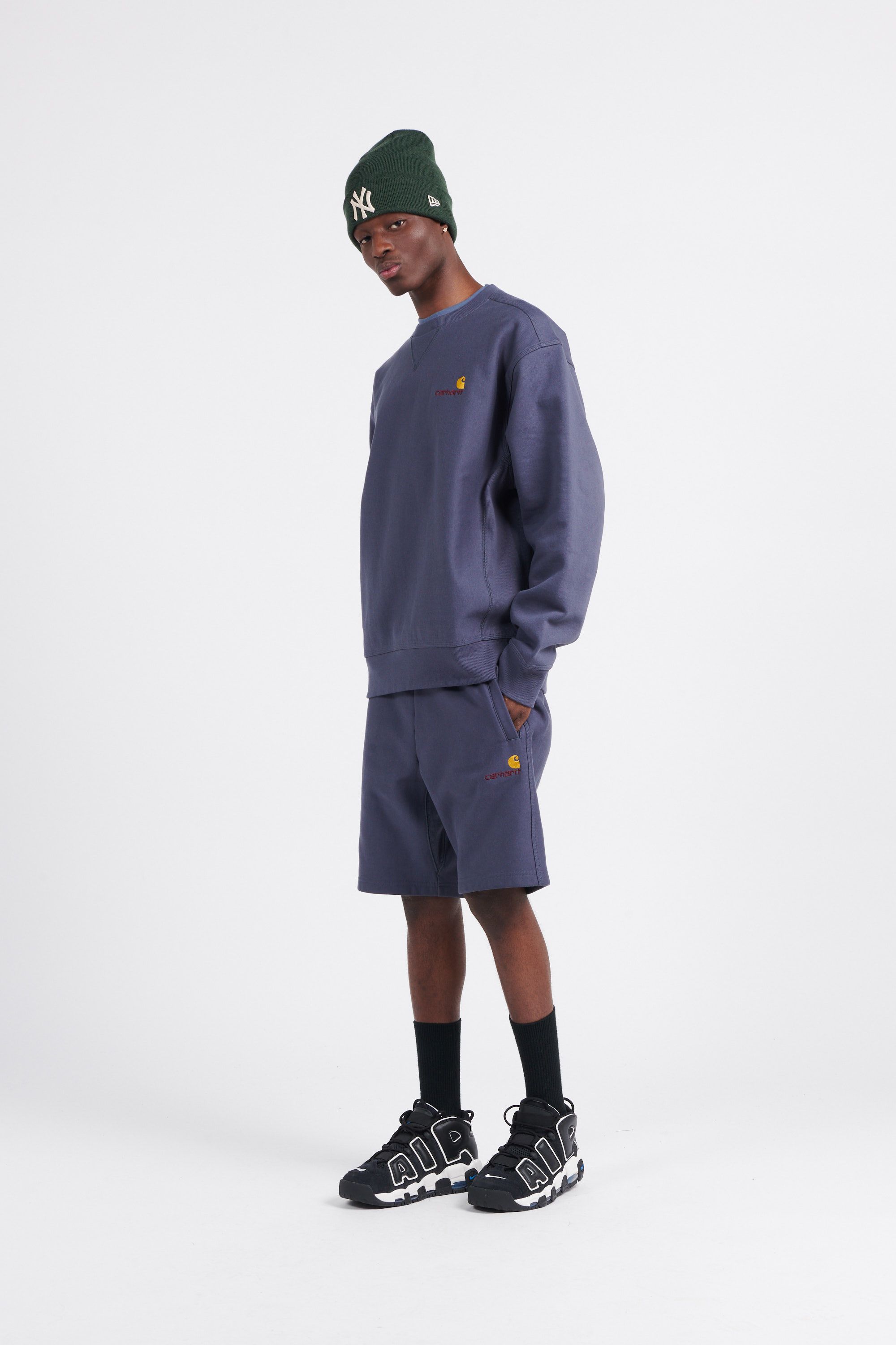 CARHARTT WIP Sweatshirt AMERICAN SCRIPT Gris