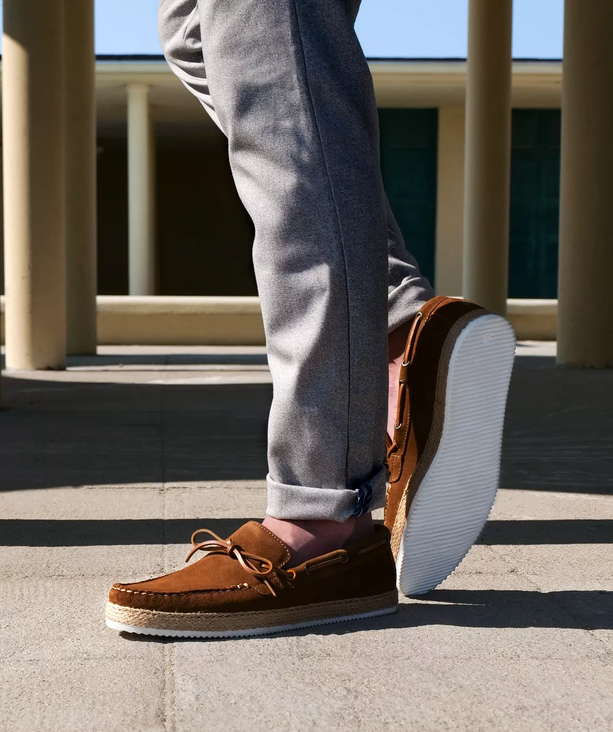 Mocassin Panama Marron