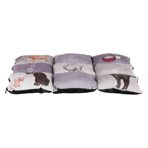 Tapete Trixie Patchwork Cinza para Gatos