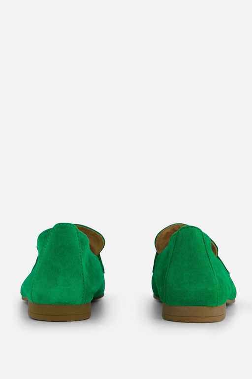 Gabor Instappers groen Suede
