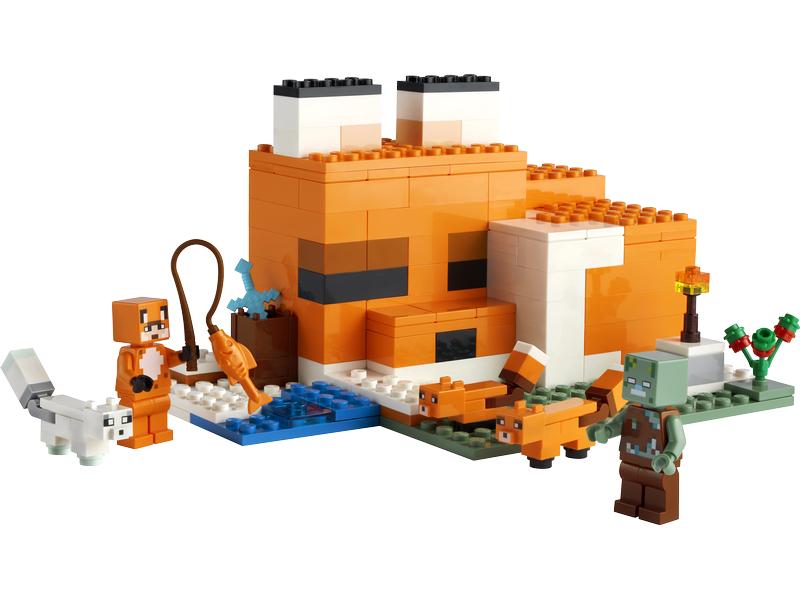 LEGO® Minecraft Die Fuchs-Lodge 21178 Spannende Minecraft Abenteuer am riesigen Fuchs-Haus