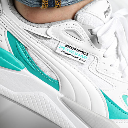 Baskets X-Ray Speed AMG Mercedes 307136 Puma White Spectra Green Puma Silver