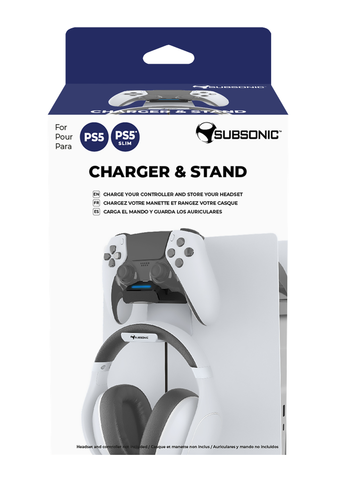 Subsonic Charger And Stand- PS5/PS5 Slim