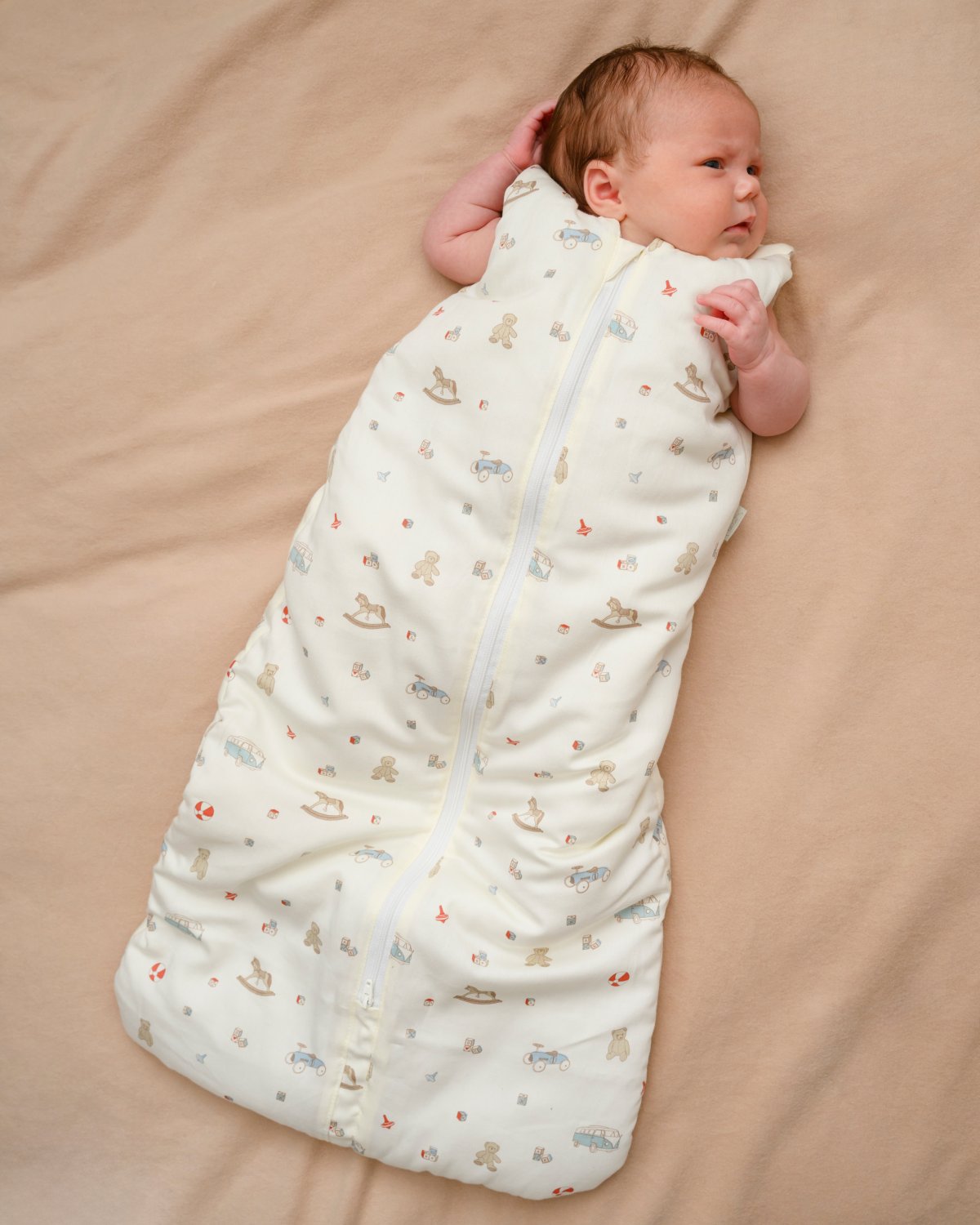 Nattpose Baby 0-6 mnd – Øk. Bomull