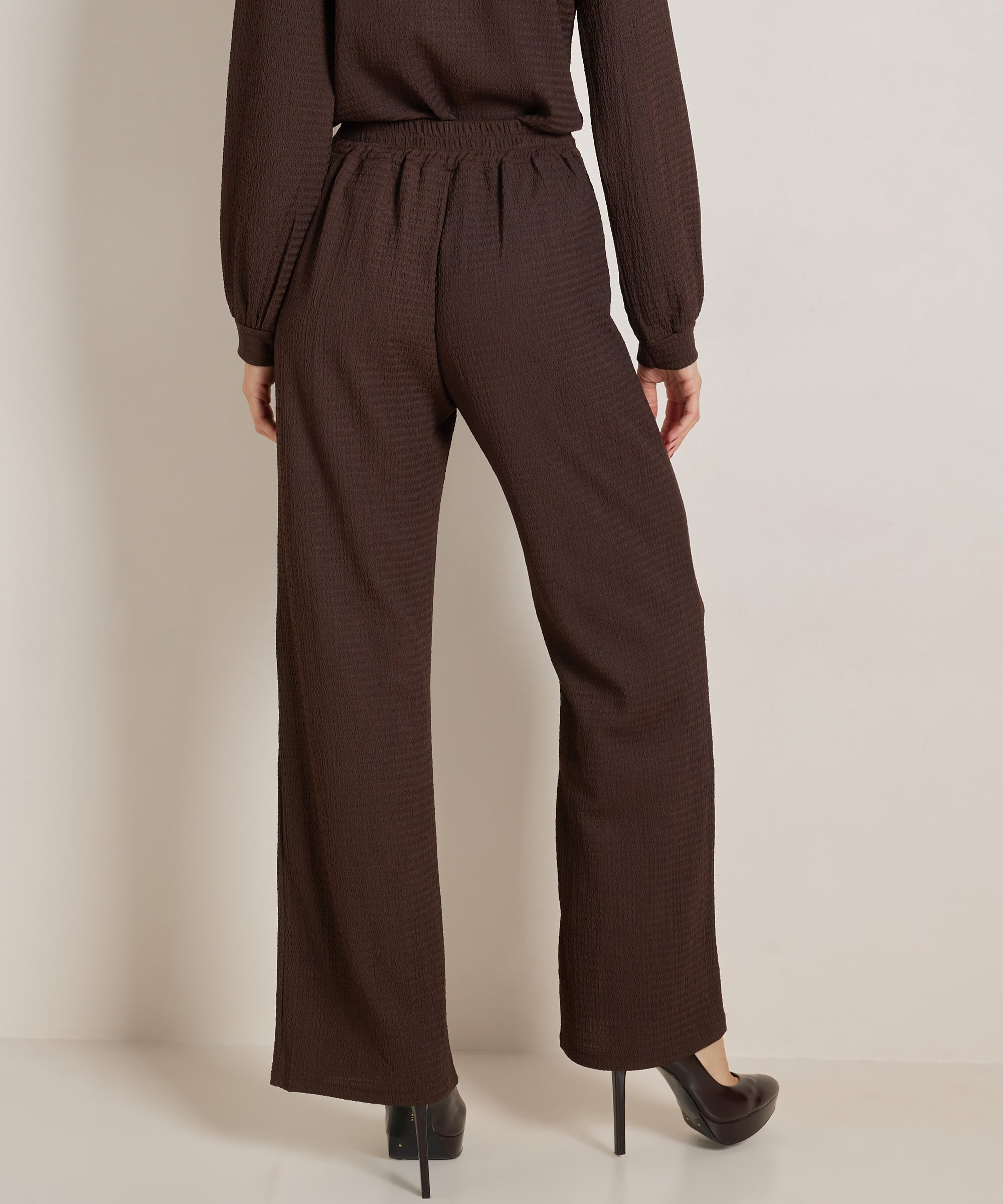 wide fit broek ceintuur