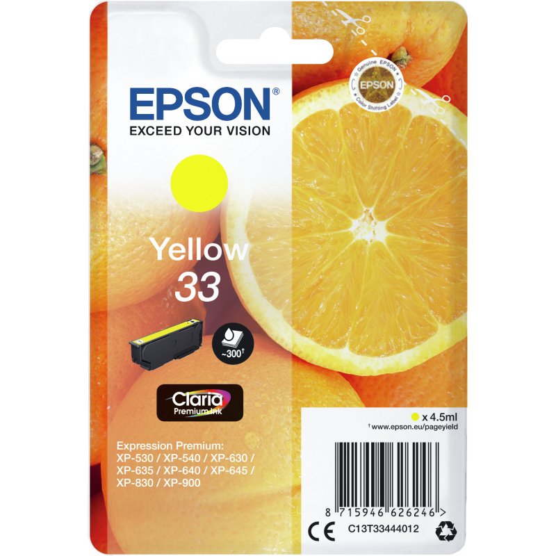 Epson Oranges Cartouche 