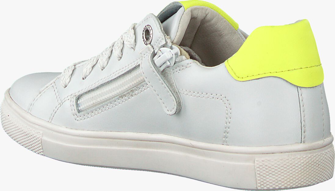 BRAQEEZ witte braqeez lage sneakers leigh louwies