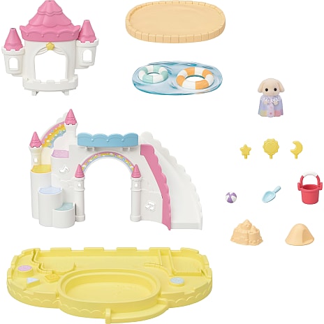 Sylvanian Families børnehave sandkasse og badebassin