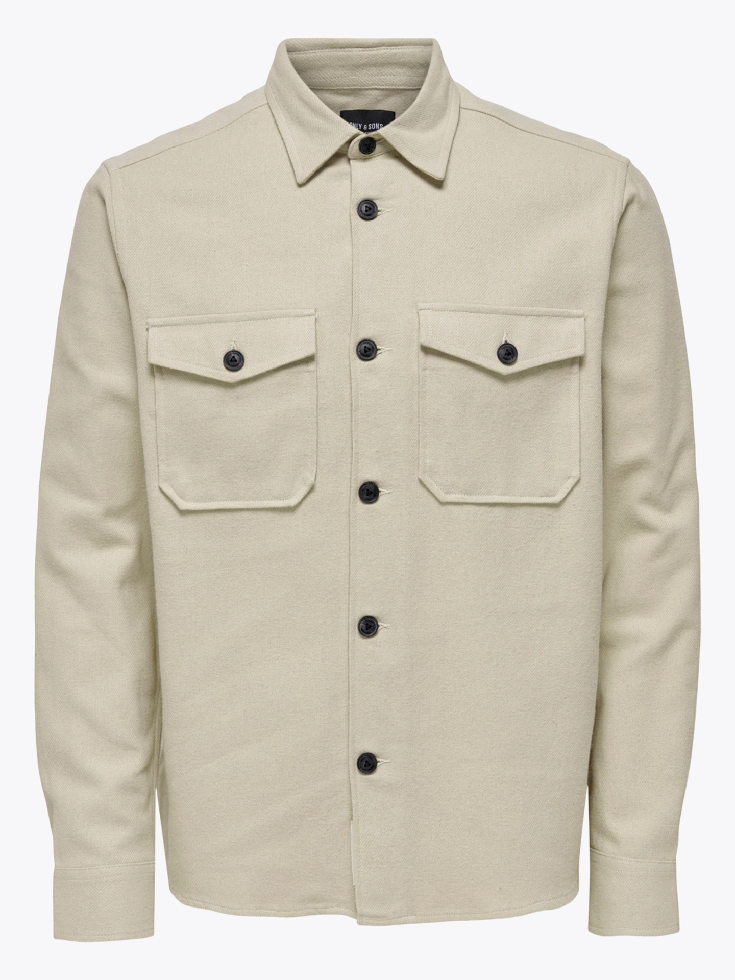 Milo Long Sleeve Solid Overshirt