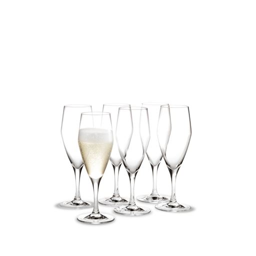 Holmegaard Perfection Champagneglas, Klar, 23 cl