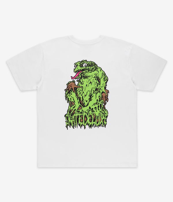 skatedeluxe Slimy Frog Organic T-Shirt (white)