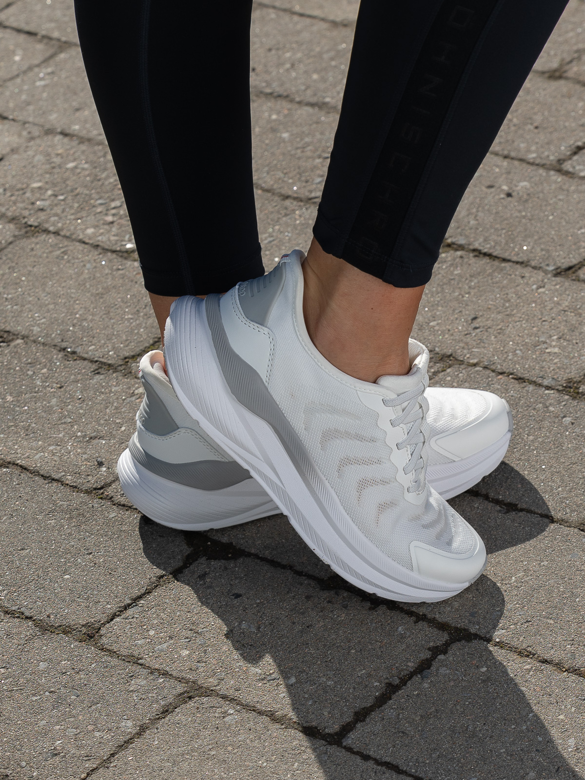 Jean Paul - Dijon W Slipstep Bright White - Trapes Sko
