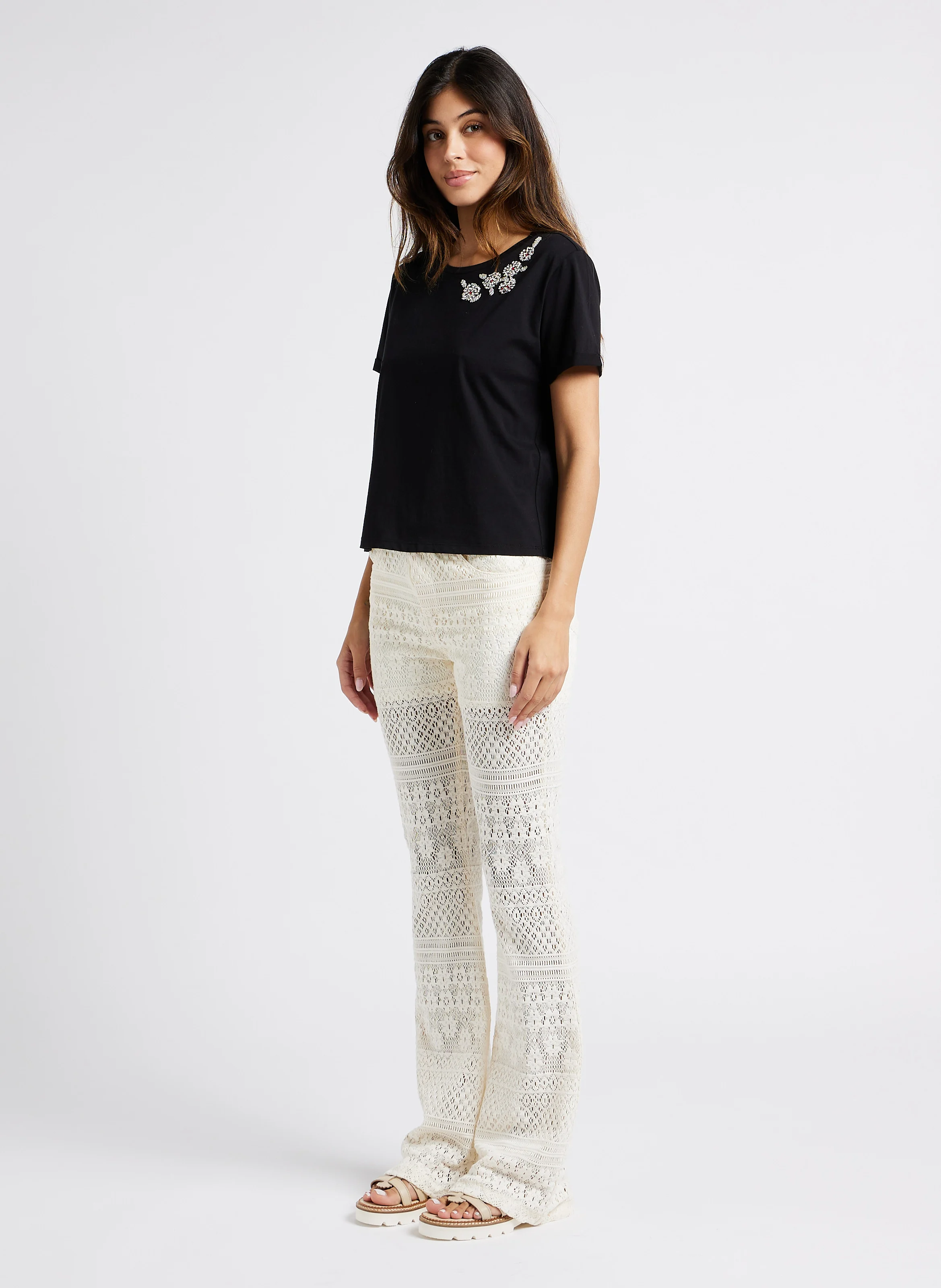 ISIDOLE - Sandales en cuir | Blanc