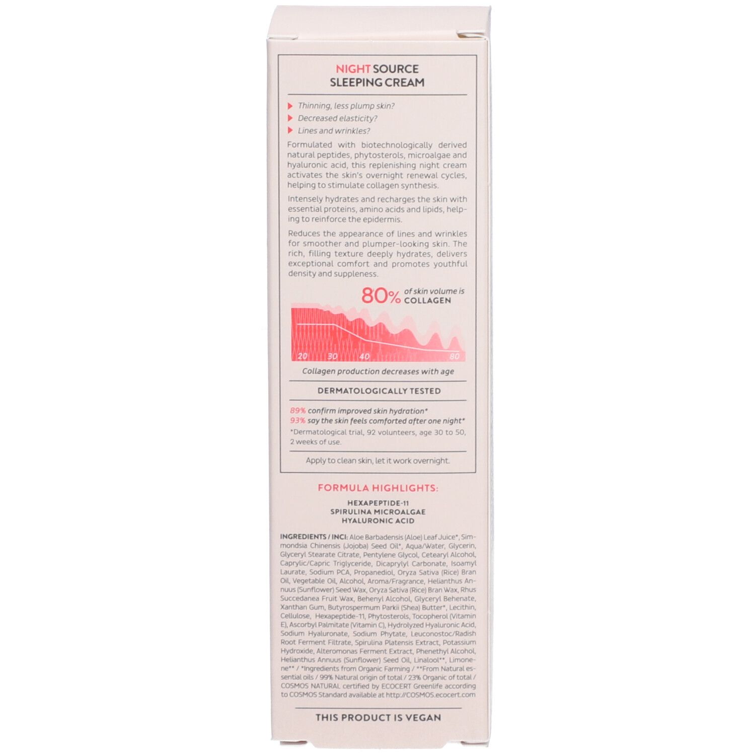 Madara Derma Collagen Night Source Nachtcreme 70ml