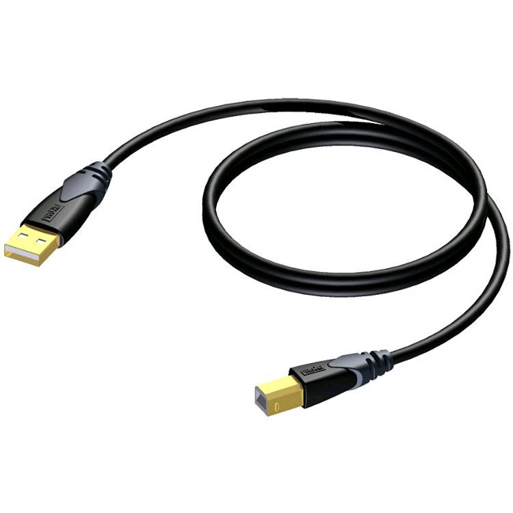 Procab CLD610 Classic 2.0 USB A male - USB B male kabel 5m