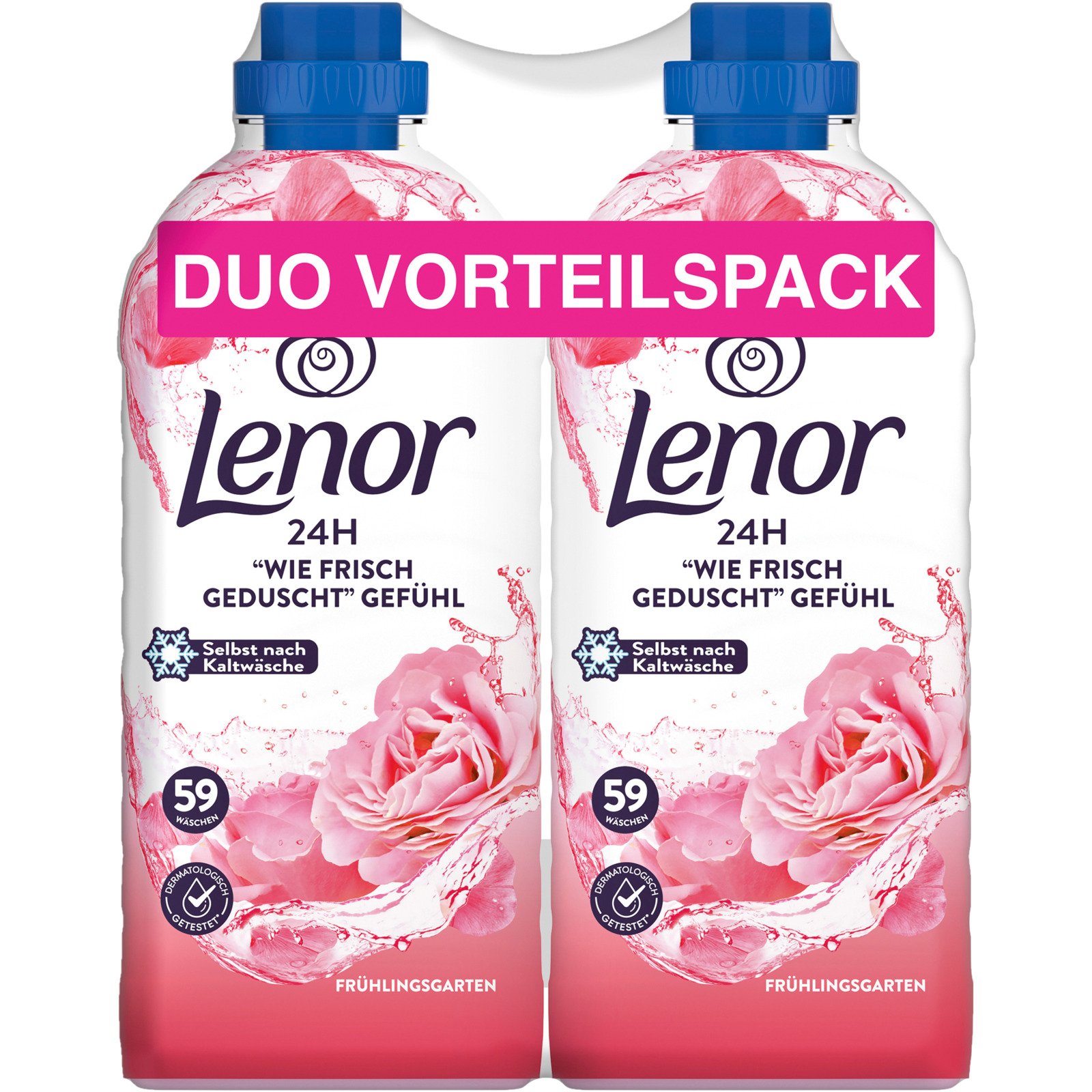 Lenor Weichspüler Frühlingsgarten 2 x 59 Waschgänge