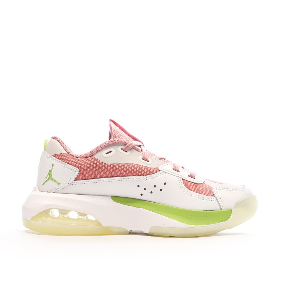 Nike Chaussures de Basketball Blanc/Rose Femme Nike Jordan Air 200