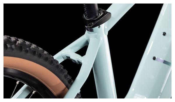 VTT Électrique Semi-Rigide Cube Reaction Hybrid Performance 500 Shimano Cues 9V 500 Wh 27.5'' Bleu Sky Light 2025