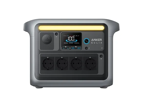 Anker SOLIX C1000X - Transportabel strømstation - 1800 Watt - litiumjernfosfat - 1056 Wh - output-stikforbindelser: 6